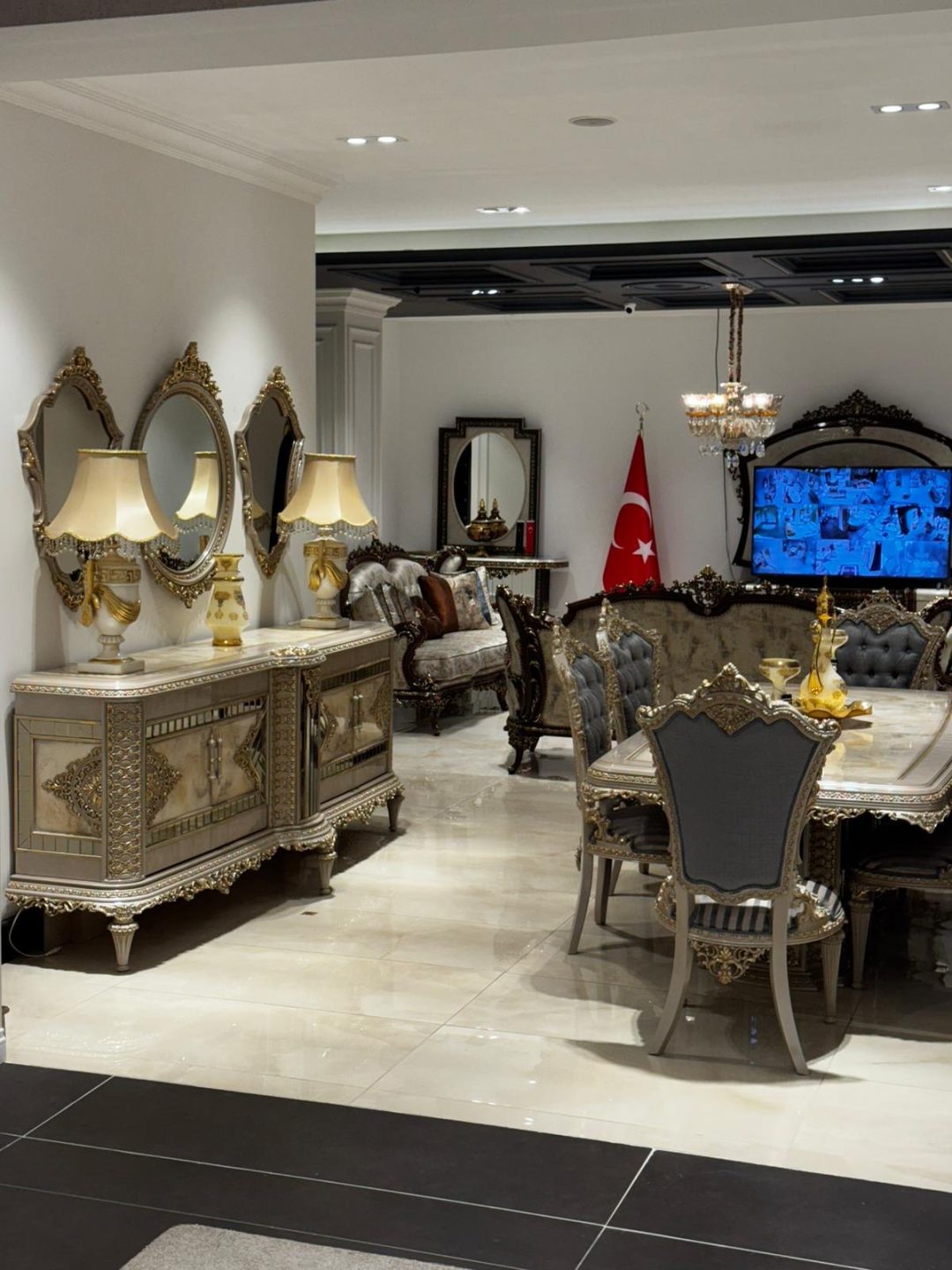 Abiye Yemek Odası Takımı - Görsel 2