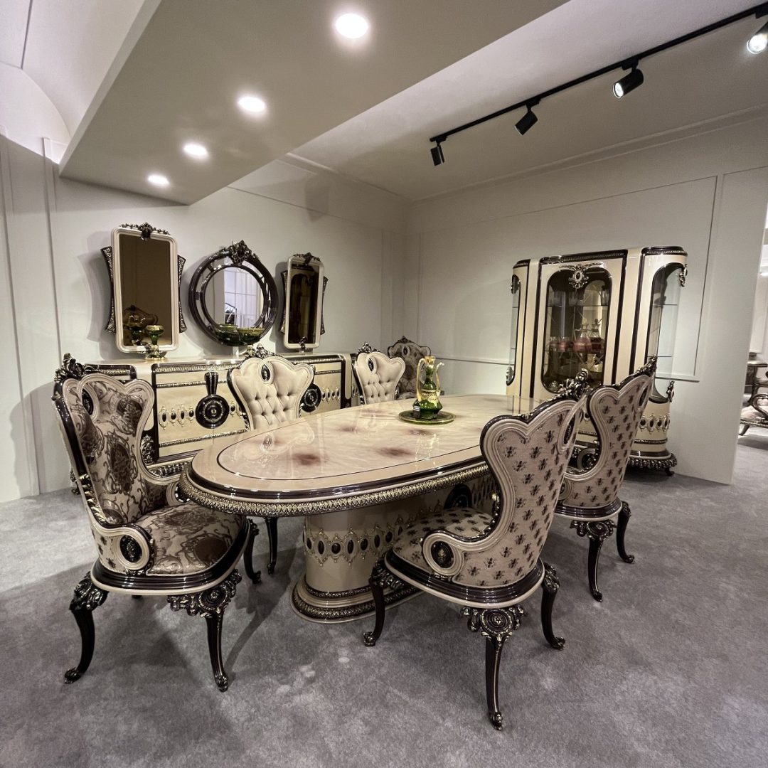 Versace Yemek Odası Takımı - Görsel 5