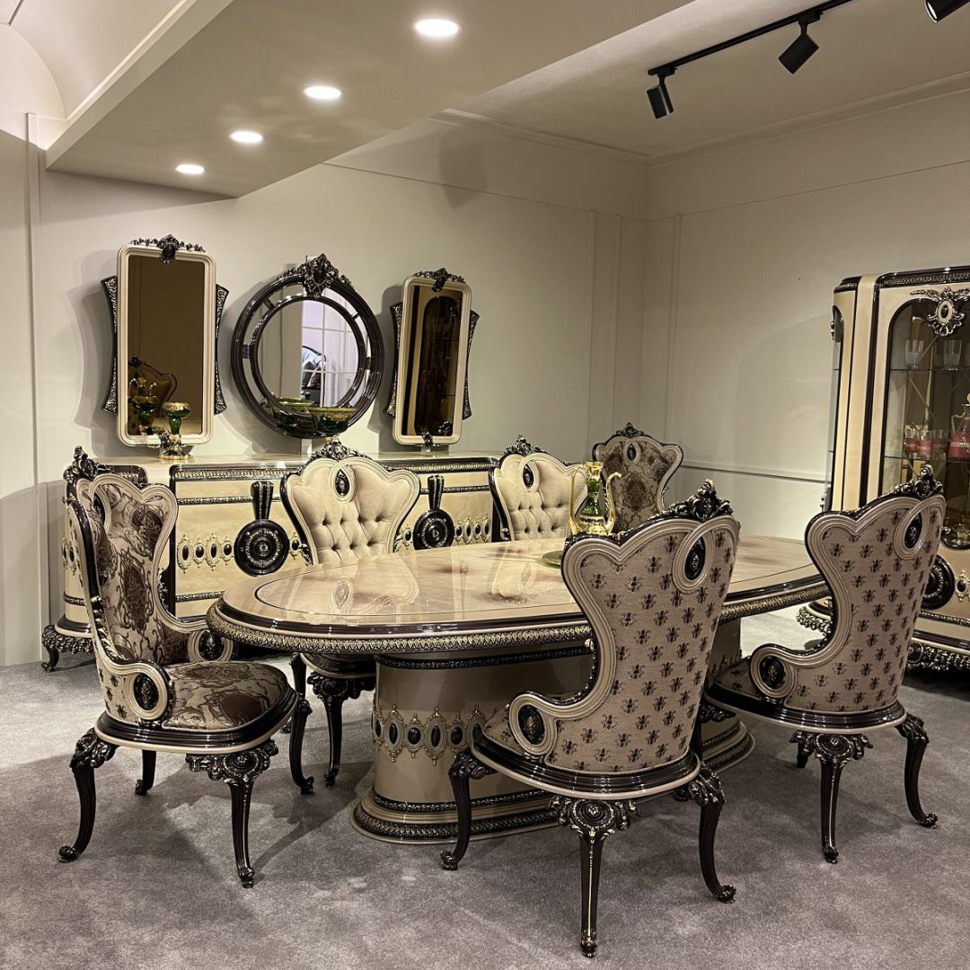 Versace Yemek Odası Takımı - Görsel 2