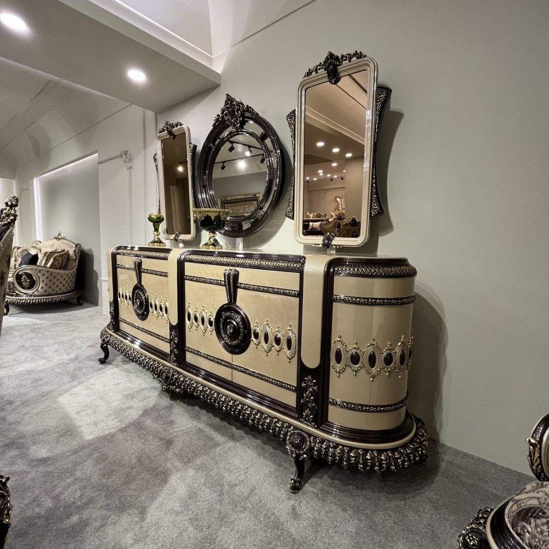 Versace Yemek Odası Takımı - Görsel 7