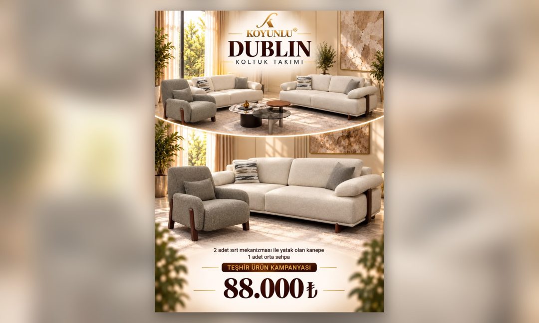 Dublin Koltuk Takımı Kampanyası