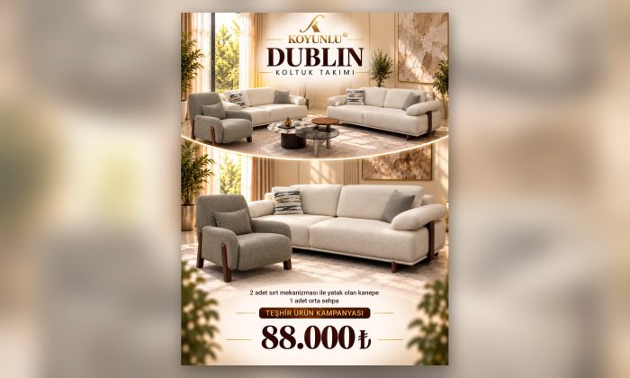Dublin Koltuk Takımı Kampanyası