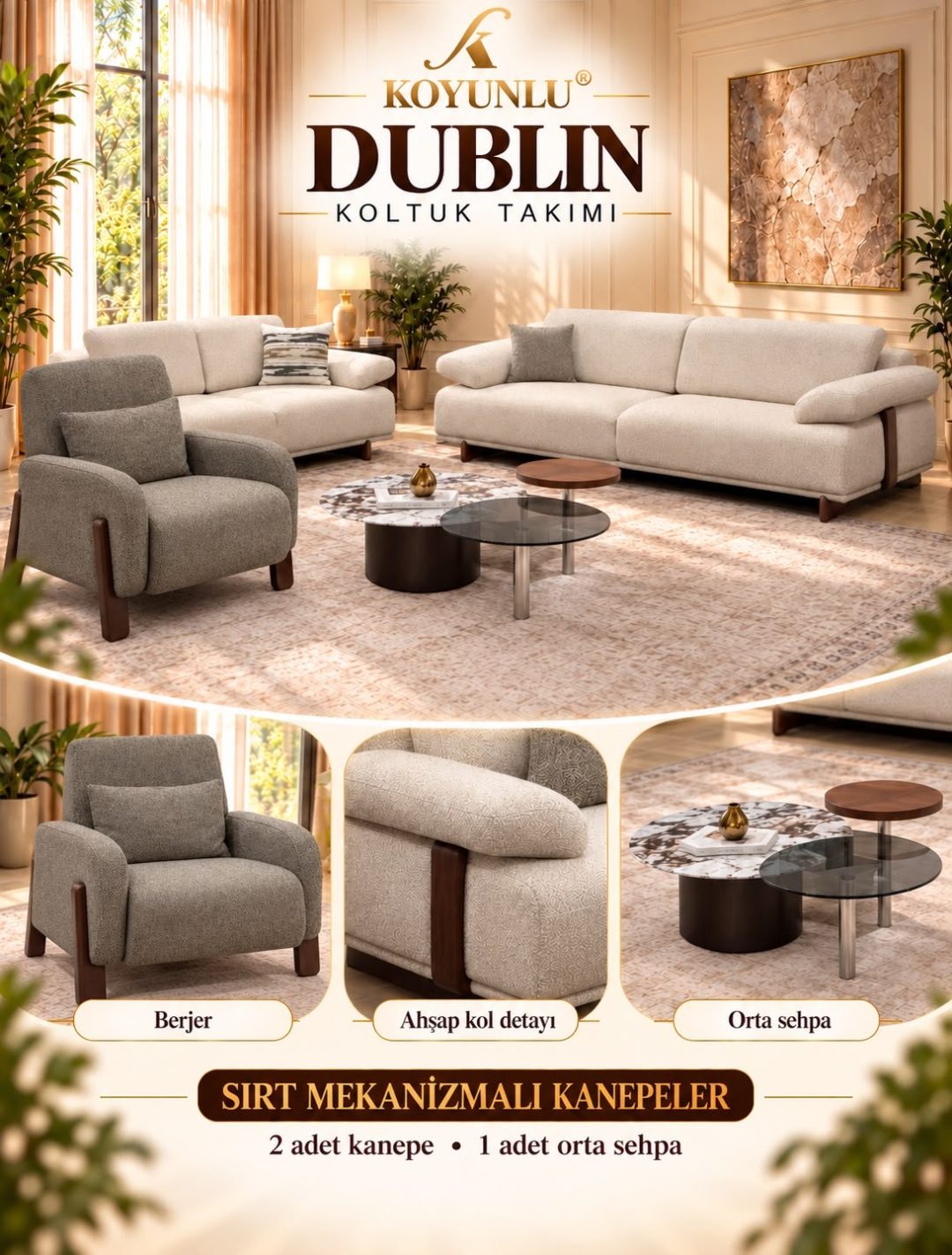 Dublin Koltuk Takımı Kampanyası