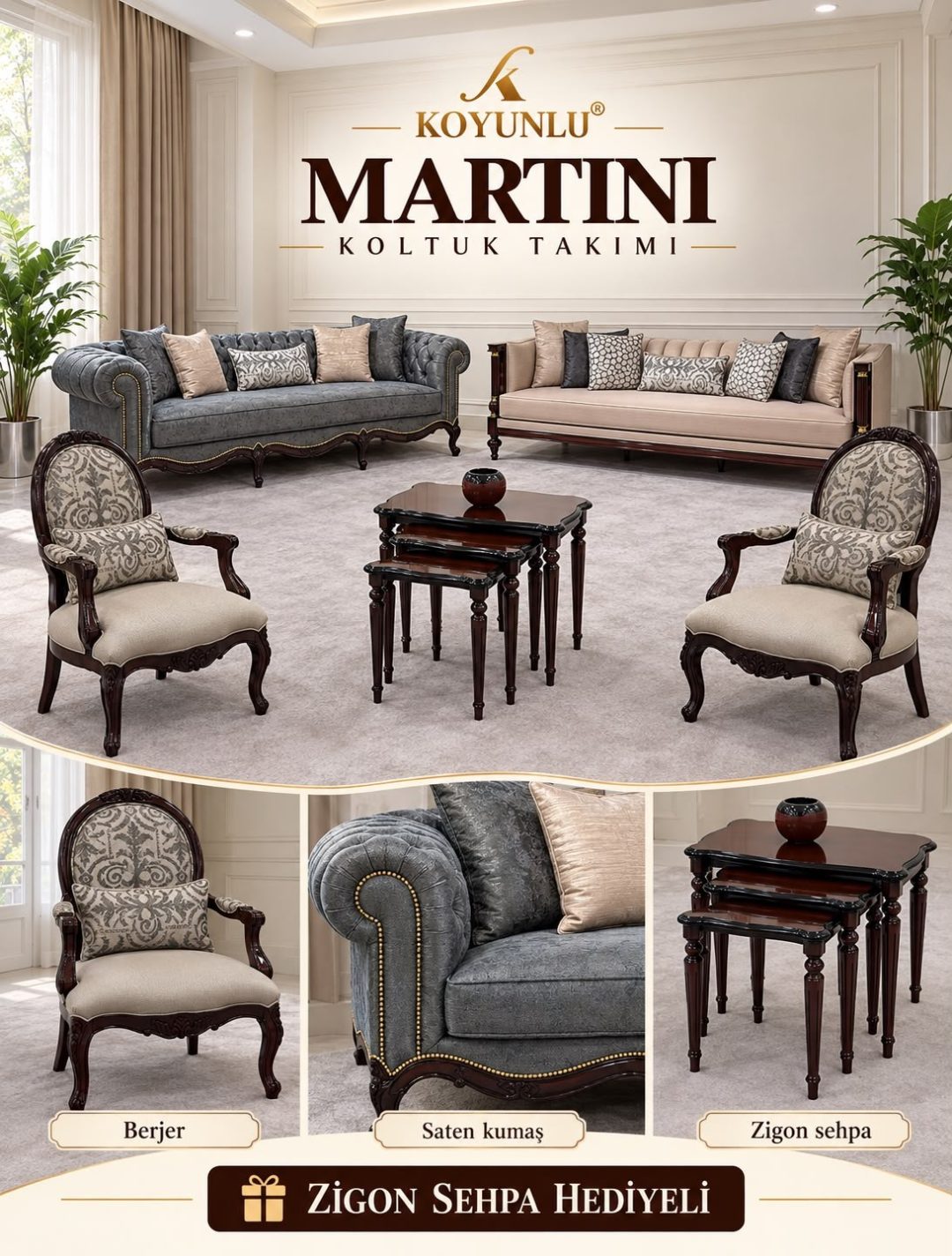 Martini Salon Takımı