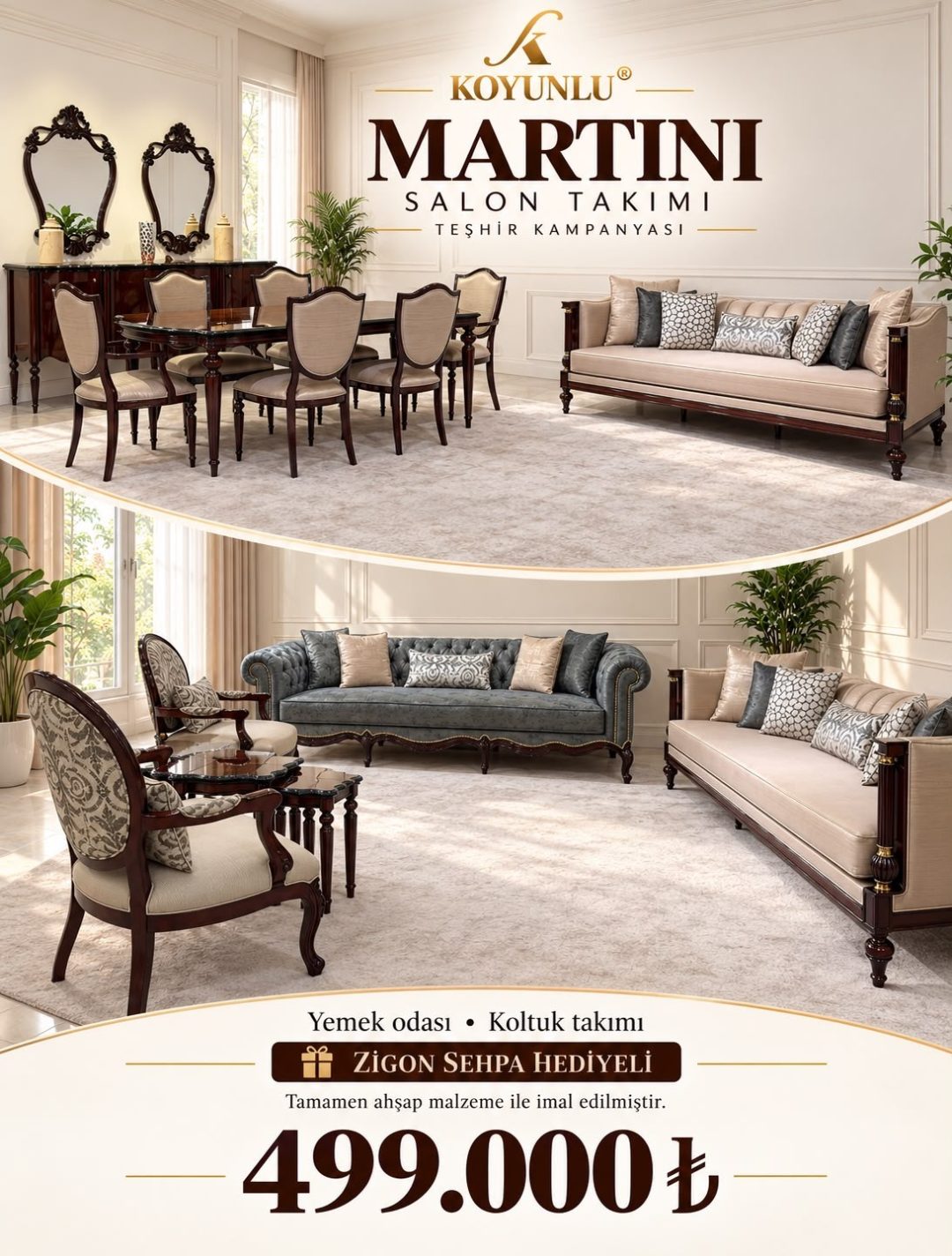 Martini Salon Takımı